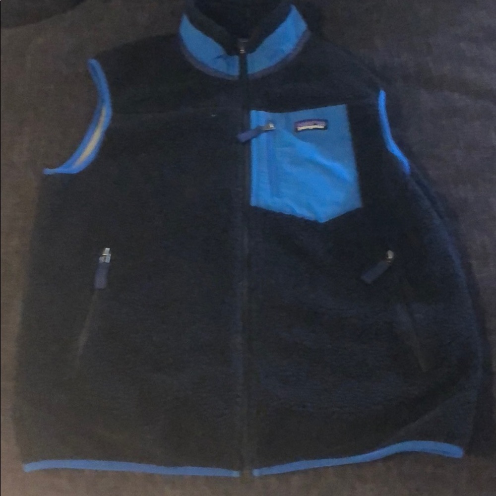 Patagonia vest fleece wind stopper built-in